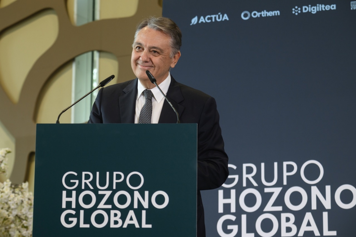 El presidente del Grupo Hozono Global, Manuel Martínez Ortuño.