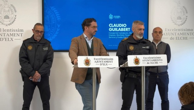 La Policía Local de Elche desplegará más de 3.600 efectivos durante 