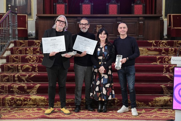 L'UJI premia el compositor David Pastor i el quintet Spanish Brass amb motiu dels VI Premis Precrea