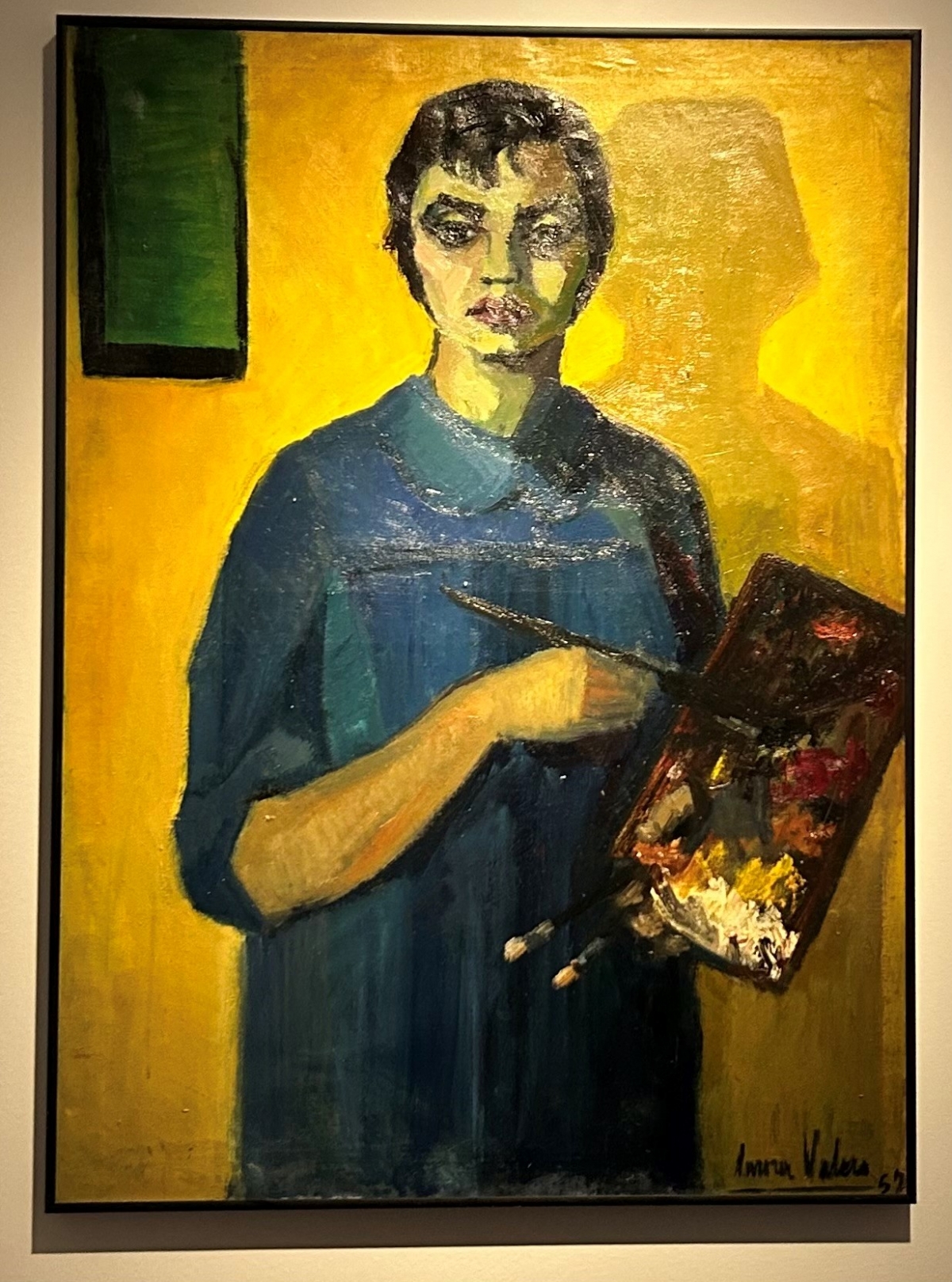 Autorretrato, Aurora Valero.