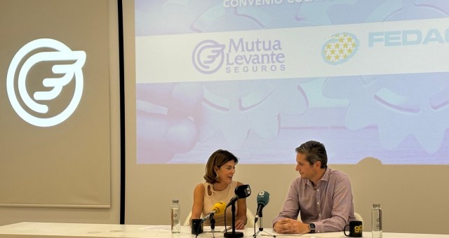Convenio entre la Mutua Levante y Fedac para uso de instalaciones, difusión de servicios y actividades