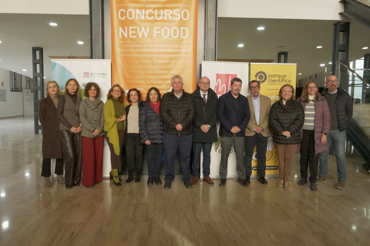 El concurso de alimentos innovadores New Food con UMH y EPSO deja nuevos ganadores en 2025