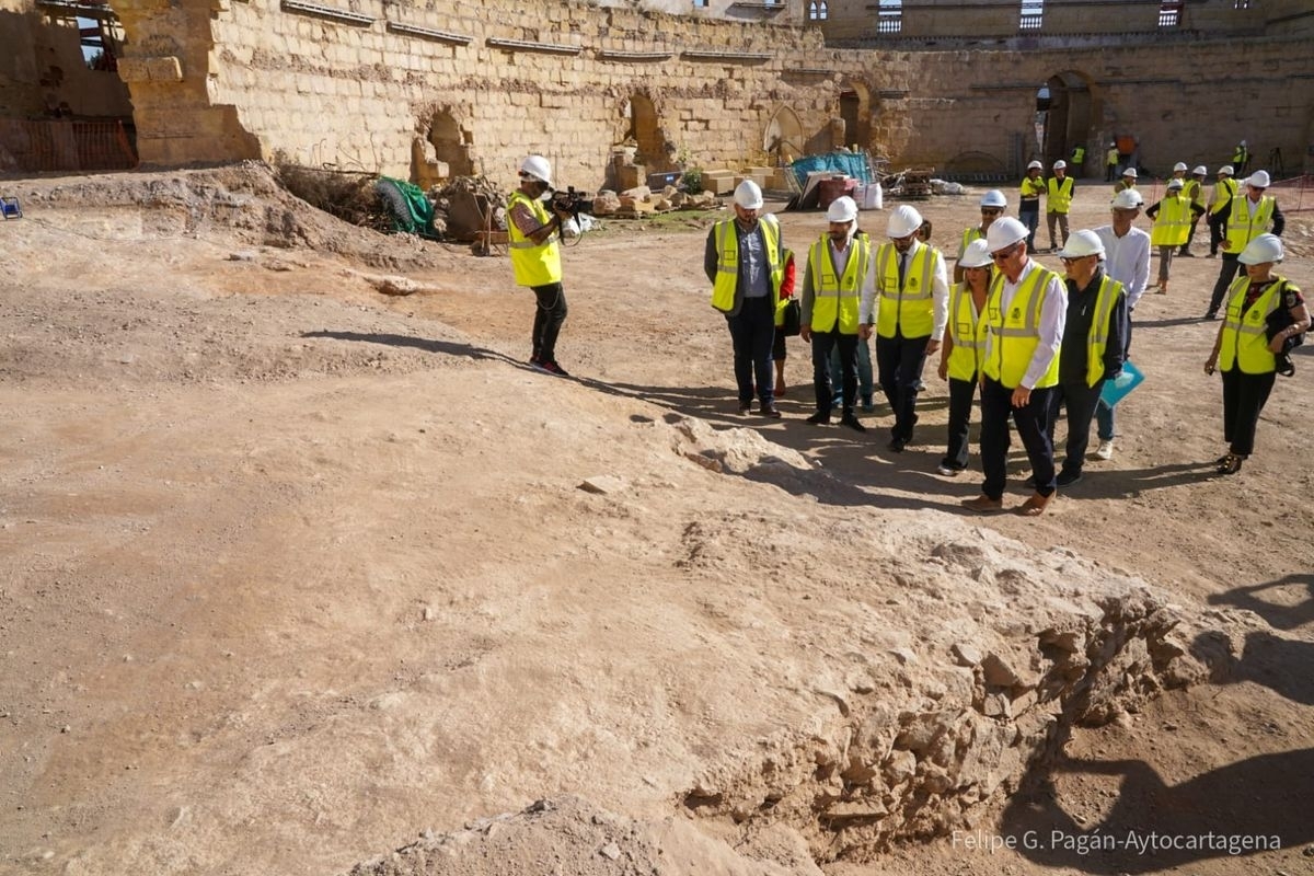 El Ayuntamiento de Cartagena construirá un acceso provisional al Anfiteatro Romano en 2026