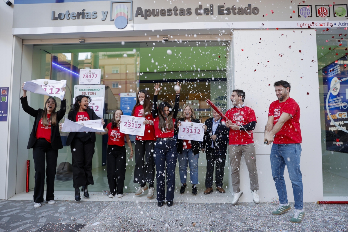 La administración Castillo de Alaquàs vendió un cuarto y un quinto premio.