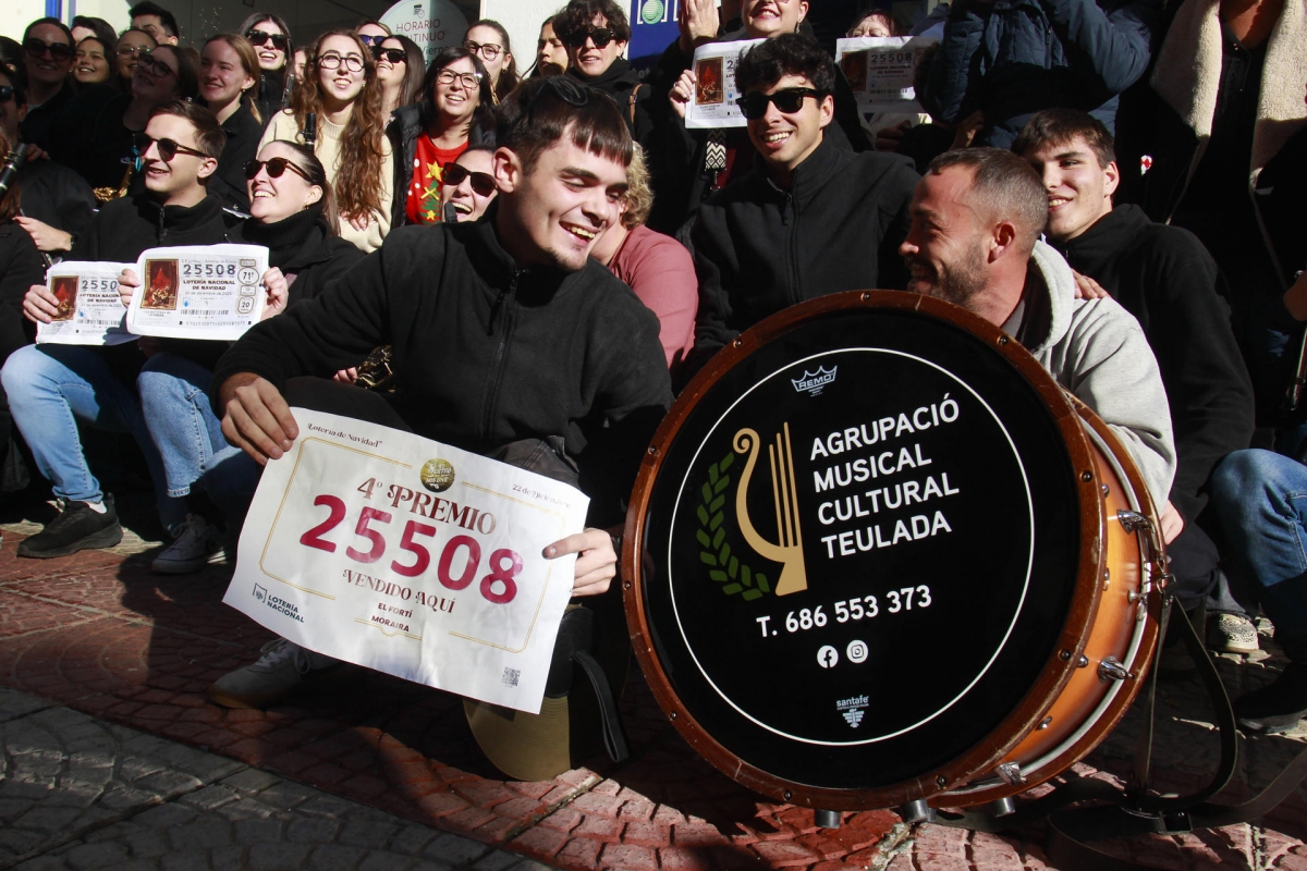 La Comunitat Valenciana logra 47 millones en la lotería de Navidad, apenas el 11 % de lo apostado