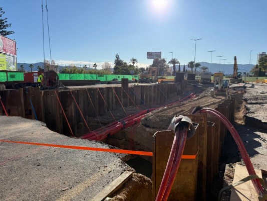 Los técnicos manejan el terremoto del día 8 de diciembre como principal hipótesis de la avería de la avenida Miguel Induráin