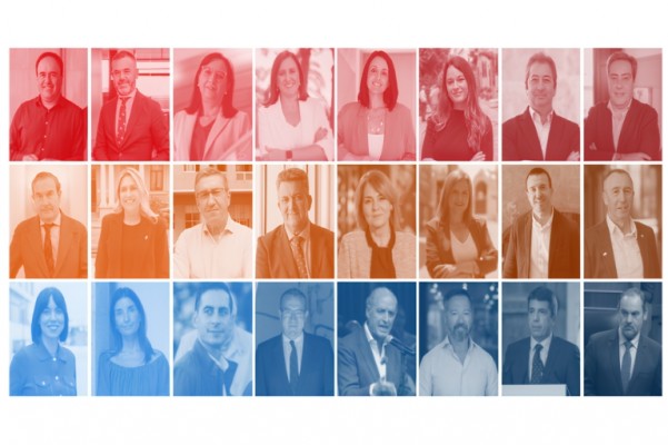 El termómetro de 2025: así les fue el año a 24 de los políticos valencianos más destacados