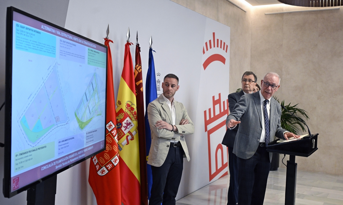  - La ciudad deportiva de Murcia está más cerca.