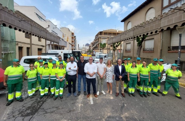 Entra en marcha el nuevo servicio de limpieza viaria de Ibi adjudicado a Urbaser por 1,2 millones