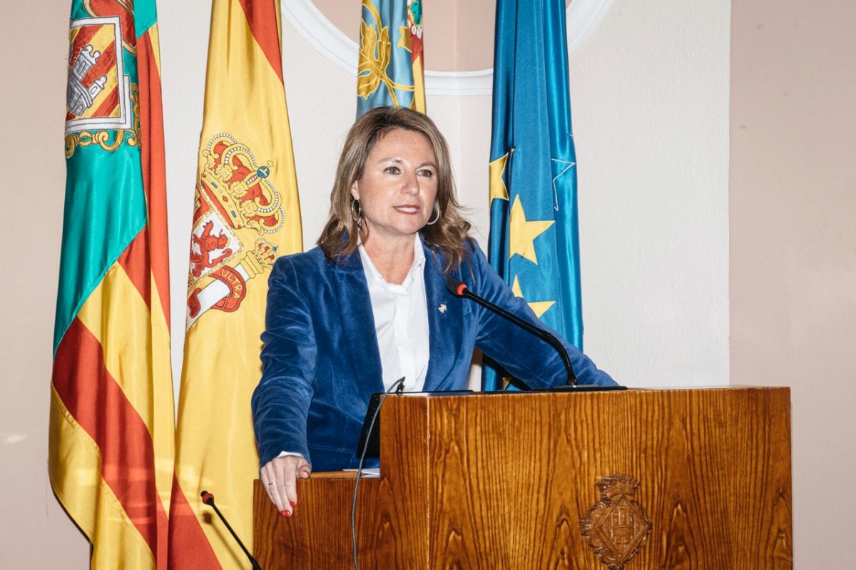 La alcaldesa de Castelló, Begoña Carrasco. - La alcaldesa de Castelló, Begoña Carrasco.