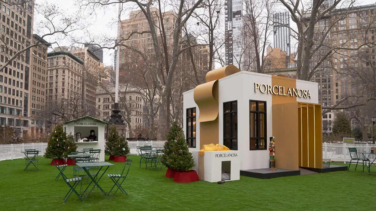 Porcelanosa Christmas Village-
