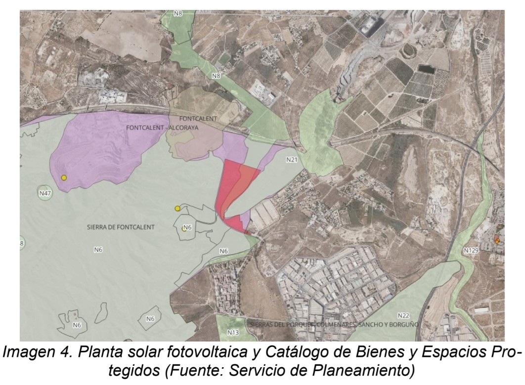 Plano de ubicación de la planta propuesta por Besolar.