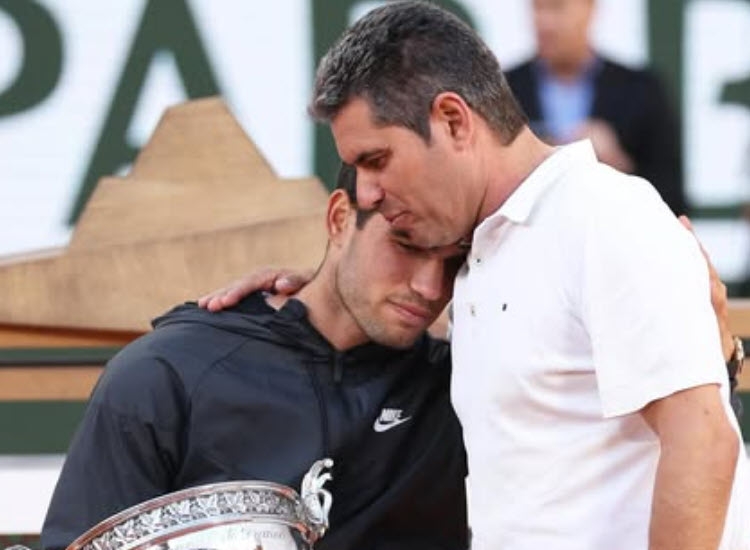  El padre de Alcaraz y la ruptura con Ferrero: 