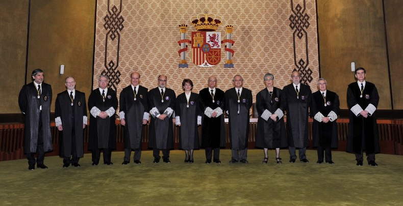 Magistrados del Tribunal Constitucional. VP - 