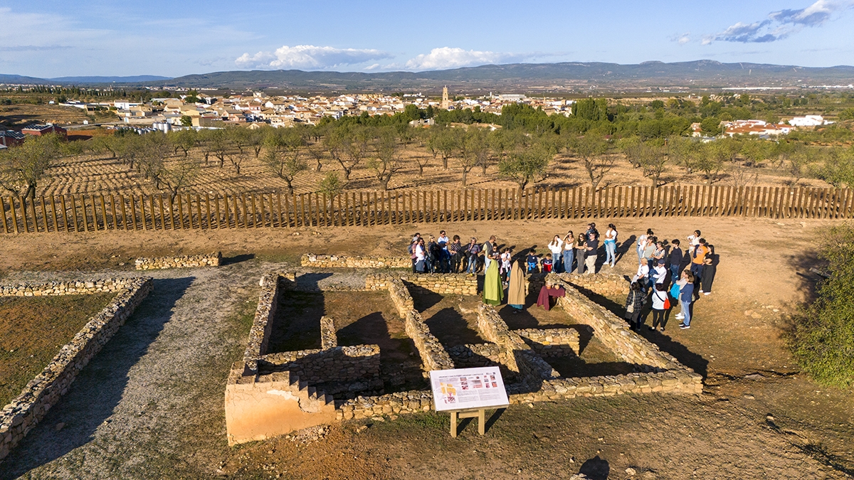 Los restos íberos que acompañan a los causeteños en pleno siglo XXI. - Los restos íberos que acompañan a los causeteños en pleno siglo XXI.