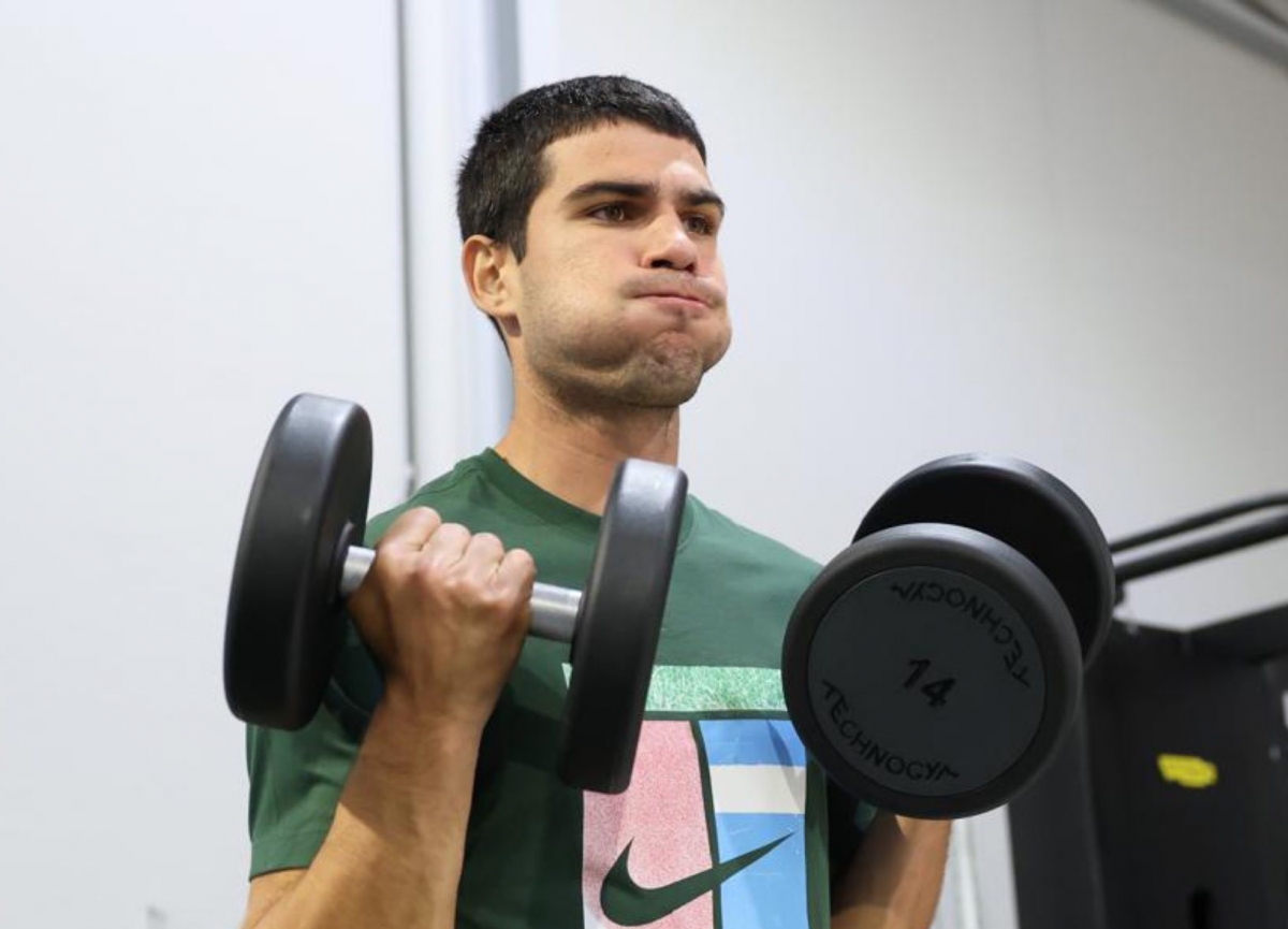 Alcaraz reaparece en redes tras romper con Ferrero con un 