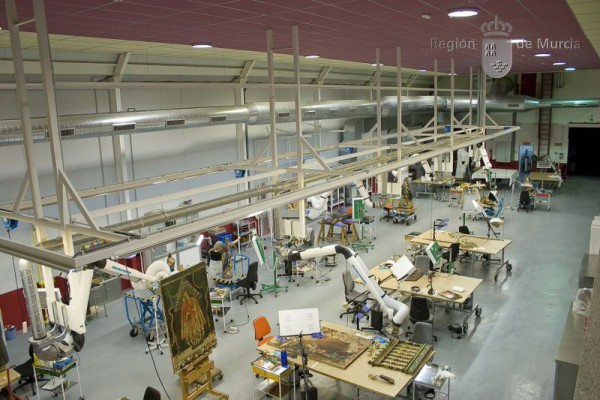 Récord de inversión en patrimonio mueble del Centro de Restauración de la Región en 2025