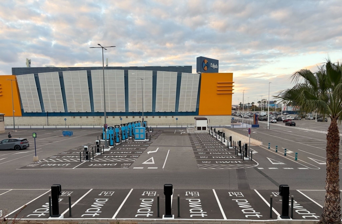 Powerdot inaugura en Elche una estación de recarga ultrarrápida con 1.300 kW de potencia