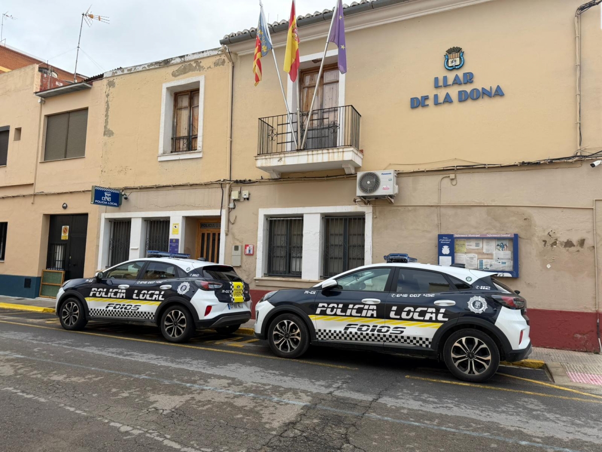 Foios se queda sin turno de Policía Local por falta de personal 