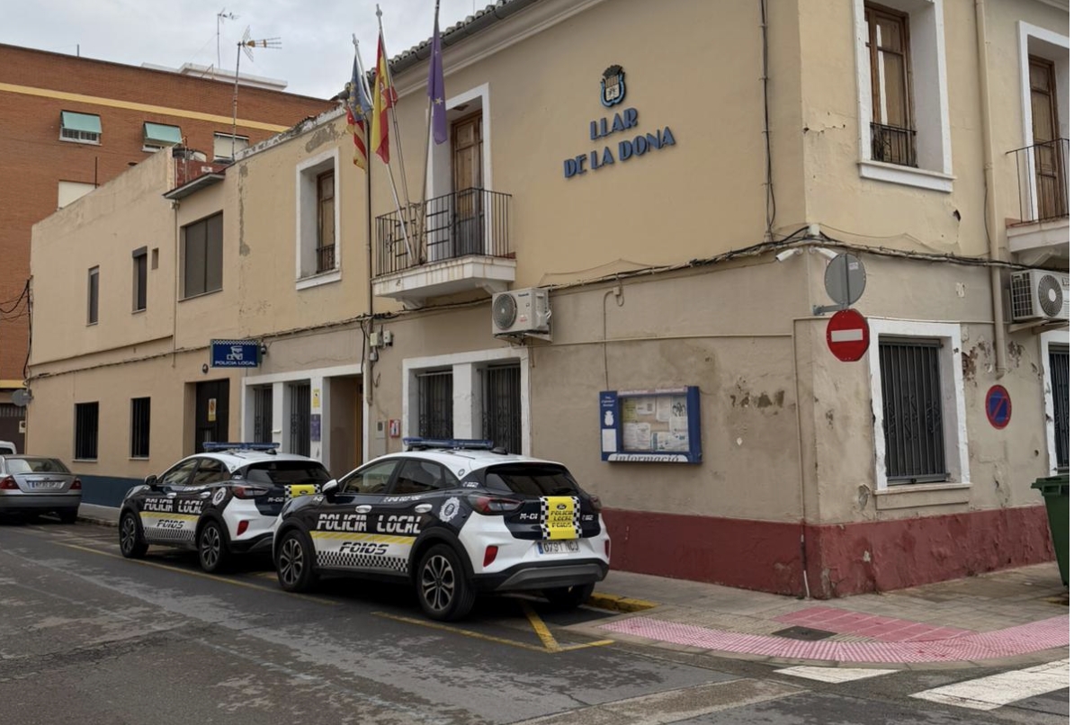 Instalaciones de la Policía Local de Foios. 