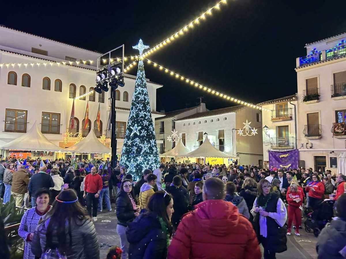 La Nucía también disfruta de un gran ambiente el último día del año.