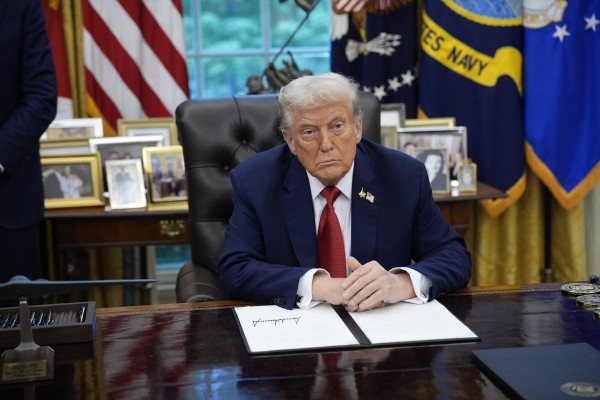 Trump anuncia que EEUU ha recaudado más de 600.000 millones de dólares en aranceles