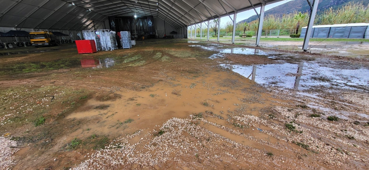 El temporal obliga a cancelar el Festivern