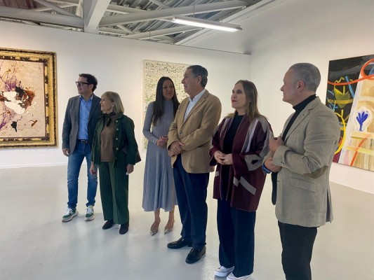 El Centro Párraga acoge la 'Puerta de Diego', que recorre el arte contemporáneo