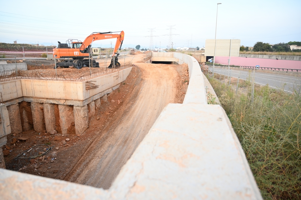 2026, año de inflexión en las infraestructuras de Castellón: las obras del acceso al puerto y del corredor encaran su última fase