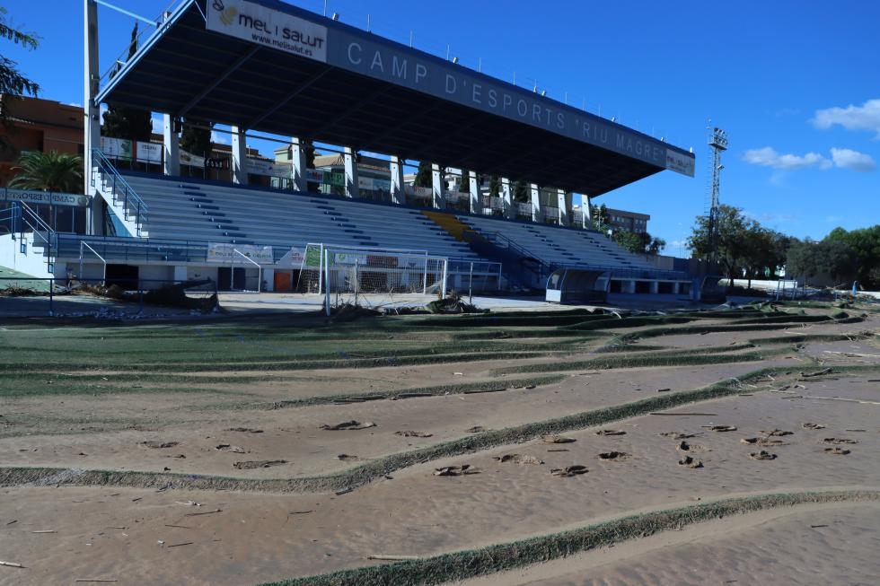 La Generalitat concede las primeras ayudas a 88 clubes deportivos afectados por la Dana