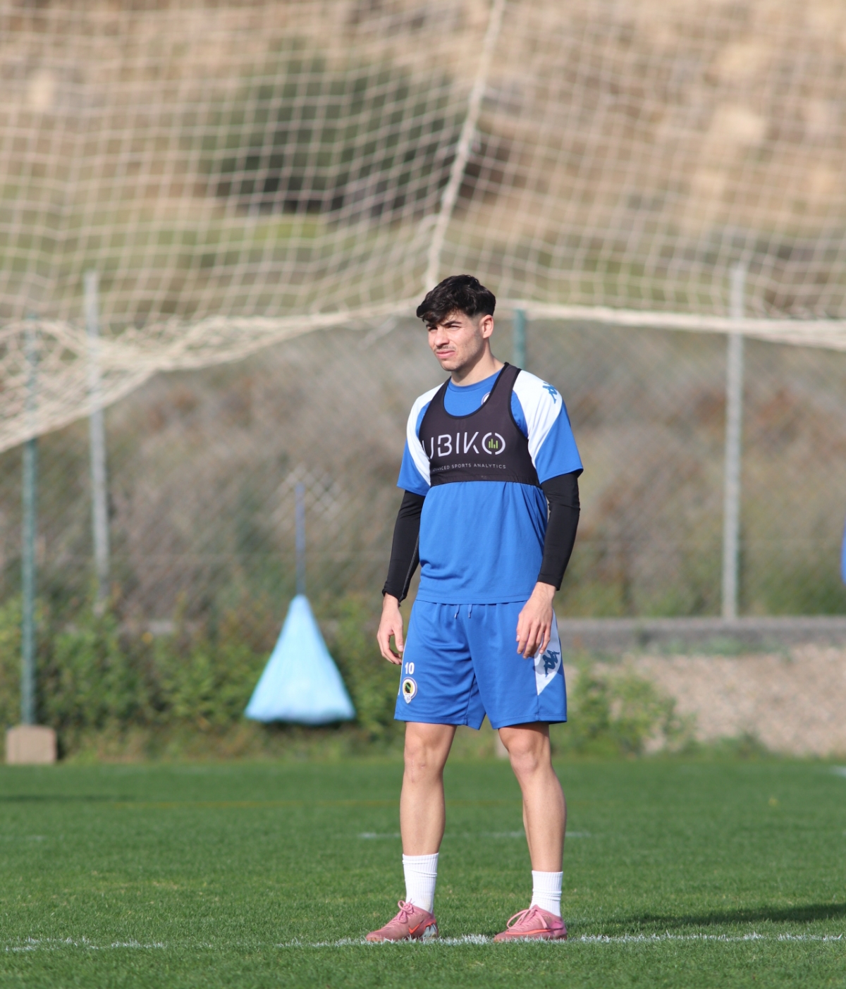 La vuelta al trabajo del Hércules CF tiene a 'Nico' Espinosa y a Roger Colomina como nombres propios