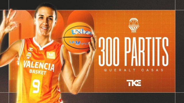 Queralt Casas, primera jugadora en llegar a los 300 partidos