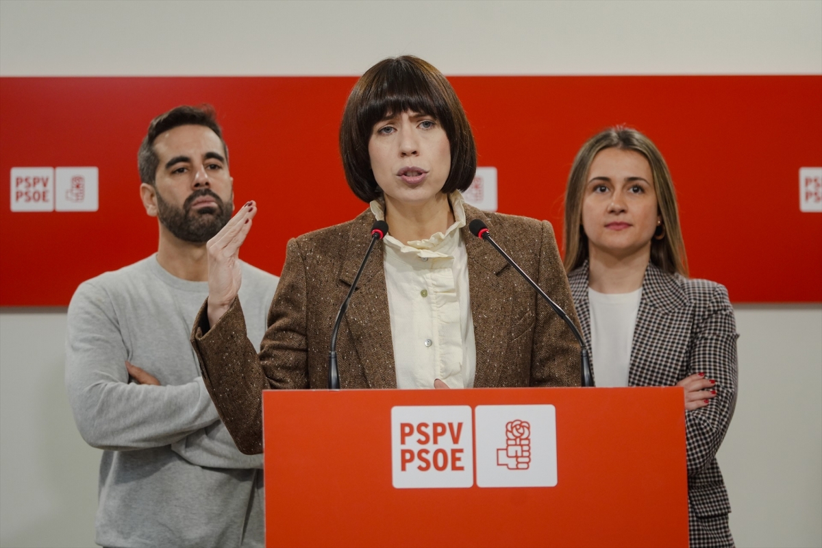 La secretaria general del PSPV-PSOE y ministra de Ciencia, Innovación y Universidades, Diana Morant.
