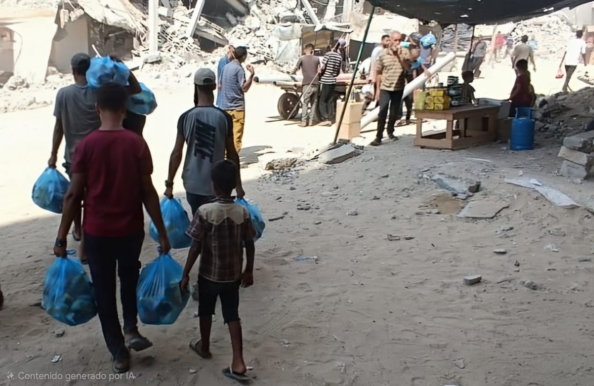 Hefame colabora con Farmamundi para llevar ayuda alimentaria a la Franja de Gaza