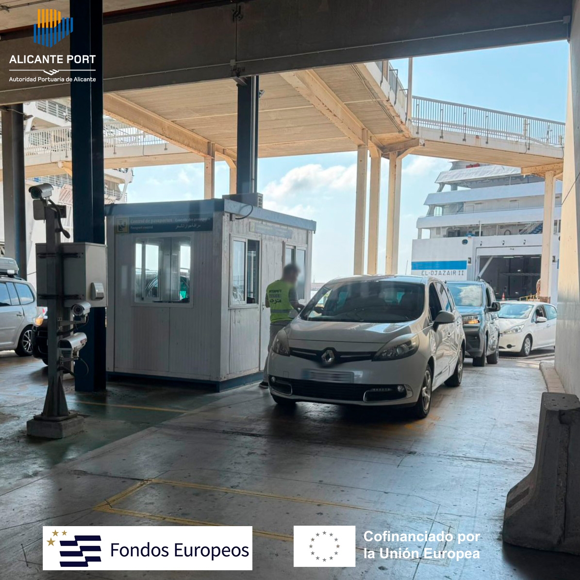 El Puerto mejora el control fronterizo del pasaje con un sistema automatizado por 1,2 millones