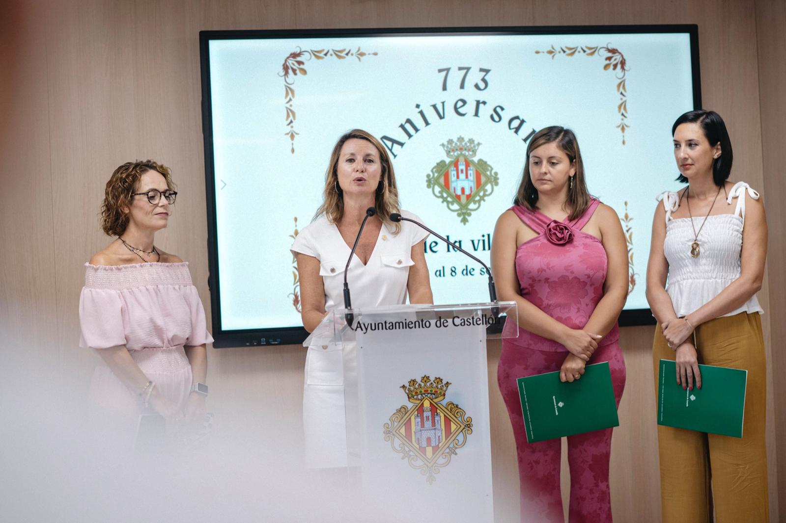 Historia, fiesta, música y premios: más de 20 actos por el 773 Aniversario de la fundación de Castelló