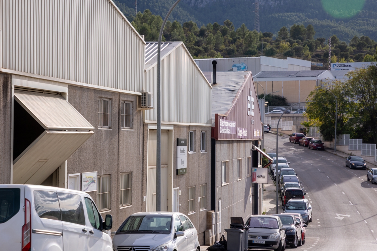 Polígono industrial Santiago Payá, en Alcoy.