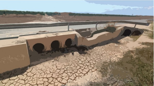 Fomento valora en 1,8 millones las obras de mejora del drenaje de la vía regional que une Pozo Aledo con La Puebla