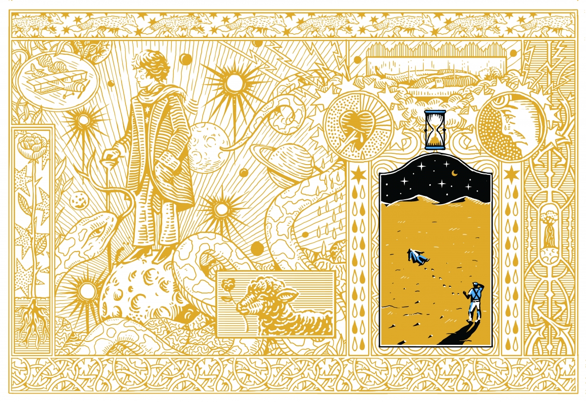 Ilustración de El Principito