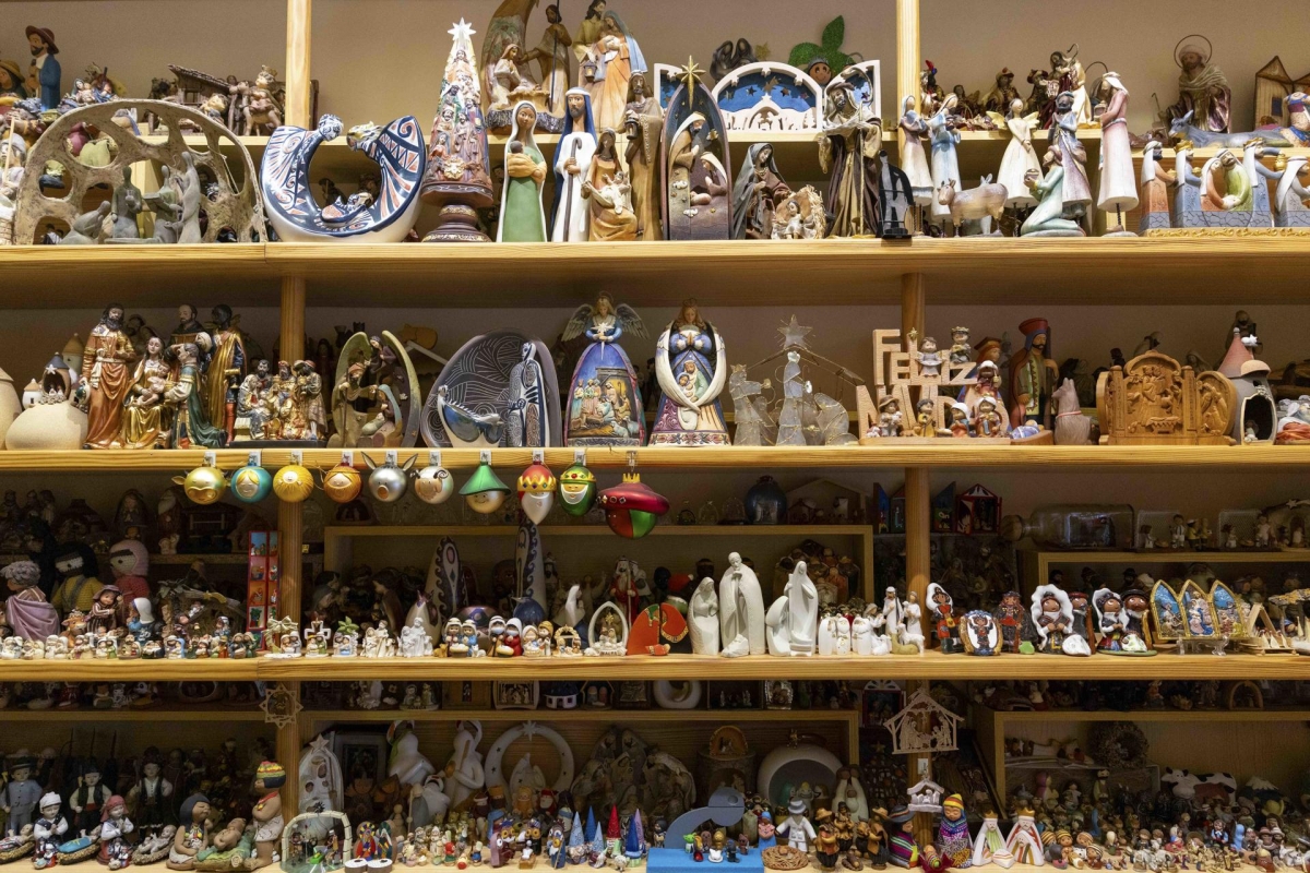 Colección de belenes de José María Bregante. - Foto: PABLO MIRANZO/EFE Colección de belenes de José María Bregante.