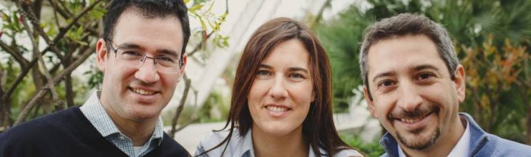 Iker Marcaide, Irene Cañero y Mariano Pontón, los fundadores - 