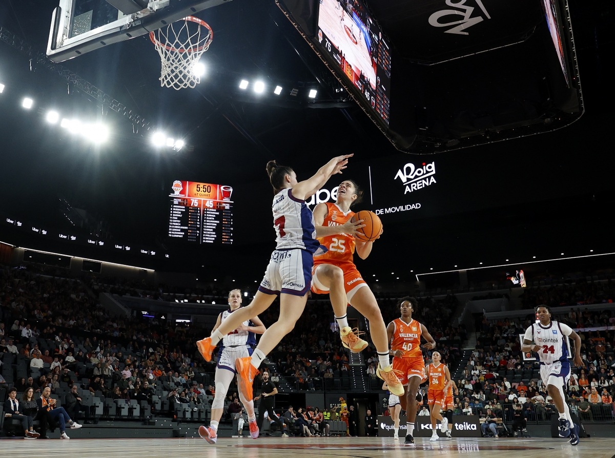 Valencia Basket estrena el Año Nuevo con una balsámica victoria en el Roig Arena 