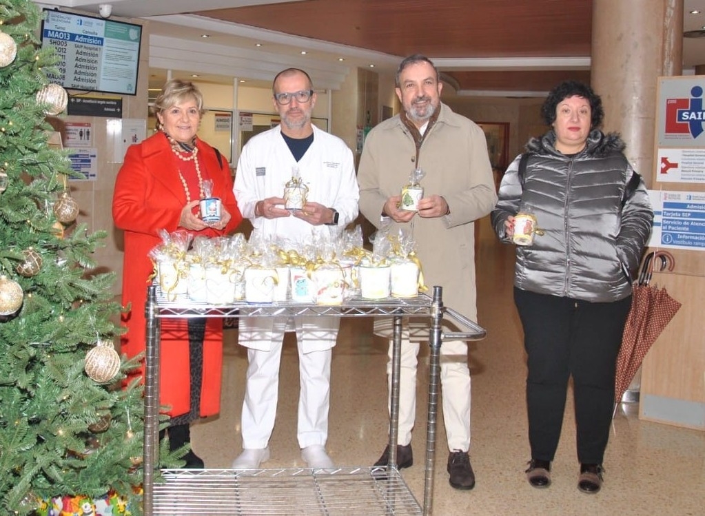 El Taller de Empleo de Castelló entrega obsequios para los niños del Hospital General por Reyes 