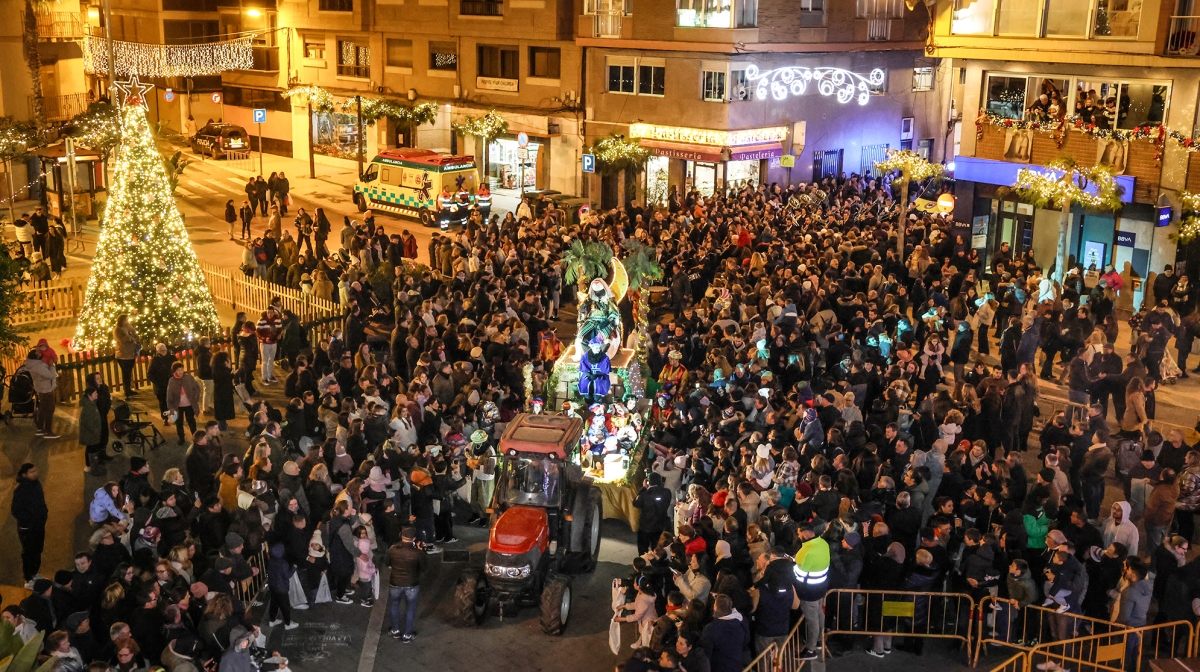 Onda vive la Cabalgata de Reyes tras el éxito del Campamento Real con más de 4.500 visitantes