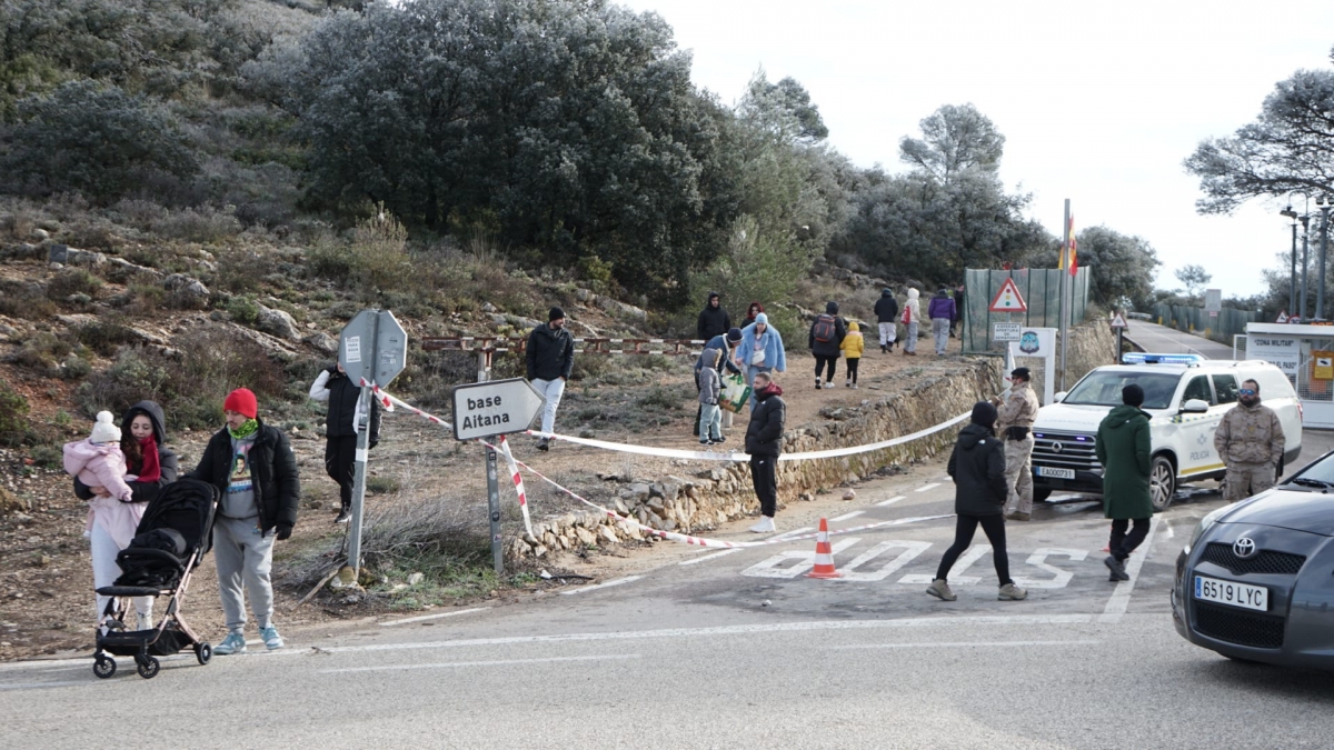 La nevada en Sierra de Aitana, en imágenes 