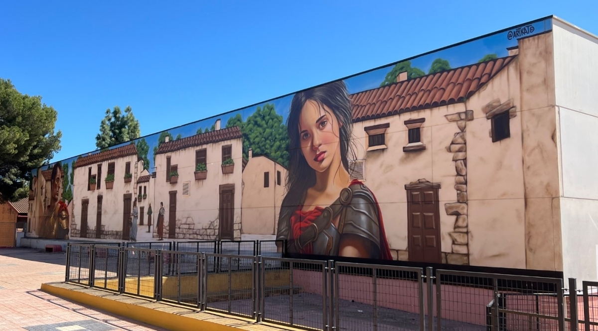 Este es el mural de Cartagena que opta a ser el mejor del mundo de 2025: la obra de Kato en Canteras compite en una votación internacional