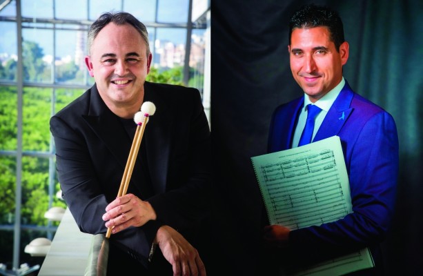Los músicos Javier Eguillor y Óscar Navarro presentan su nueva obra en el Conservatorio de Castelló