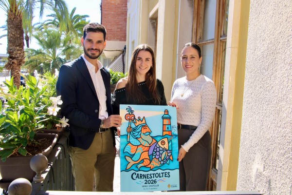 La artista Elisa Chiva ilustrará el Carnestoltes de 2026 del Grau de Castelló con 'Del mar a la festa'