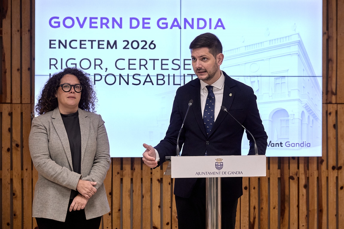 Gandia enceta 2026 amb inversions estratègiques en marxa: el Port, el pavelló i Sanxo Llop