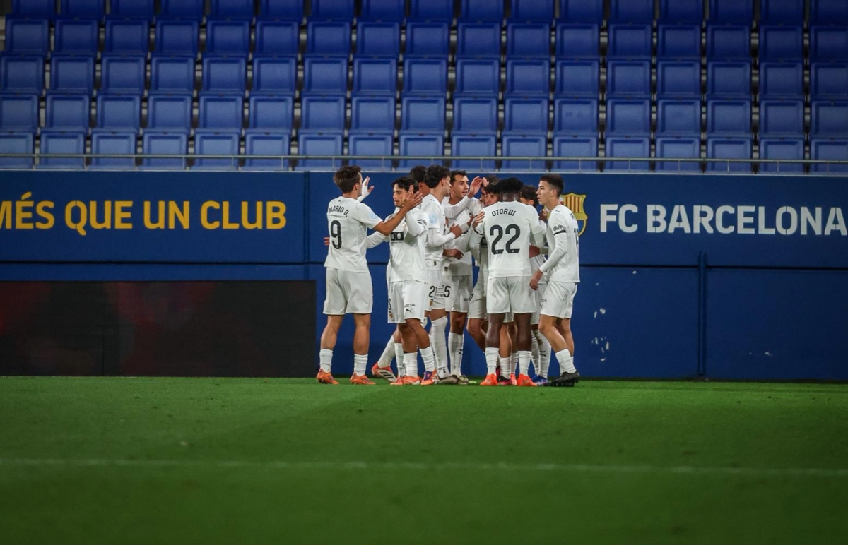 Aimar salva un punto sobre la bocina para el Valencia Mestalla (2-2)